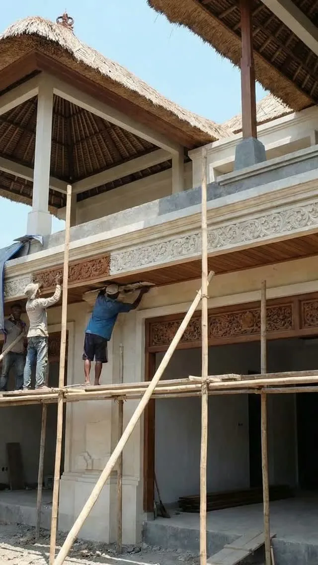 Building in Bali, day by day 🏗️
Real progress from our current villa sites — no renders, just the build.
Costs, timeli